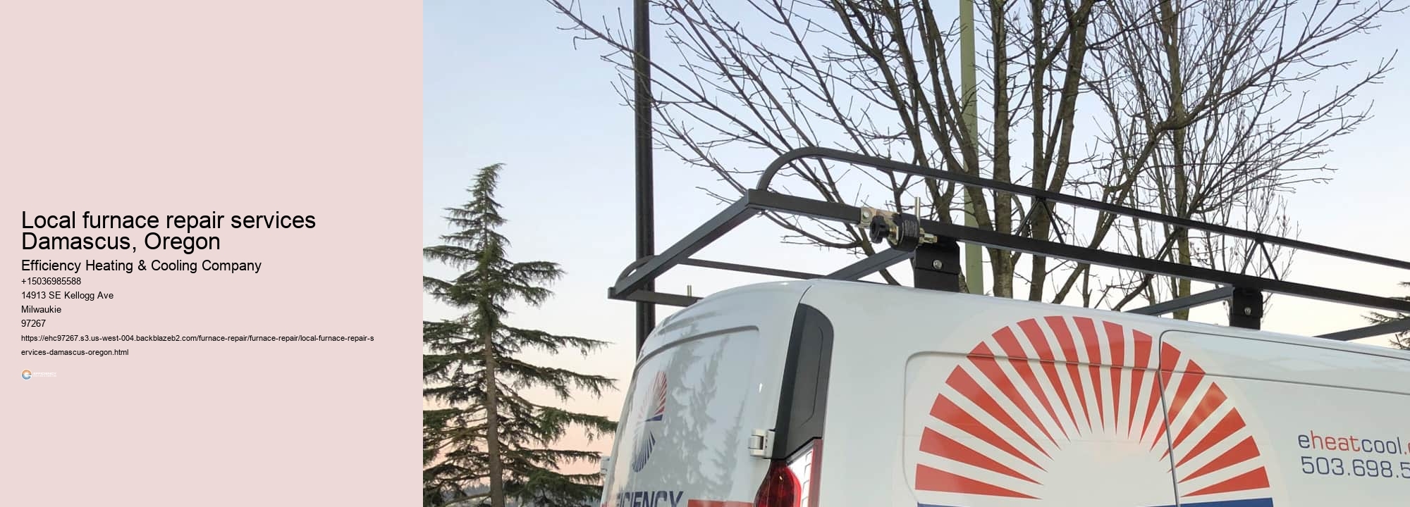 Local furnace repair services Damascus, Oregon