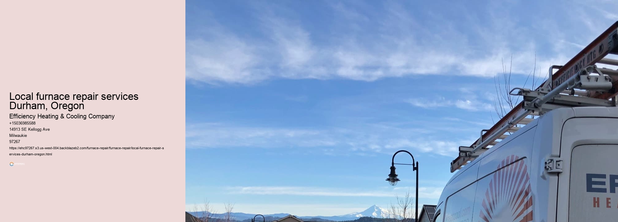 Local furnace repair services Durham, Oregon